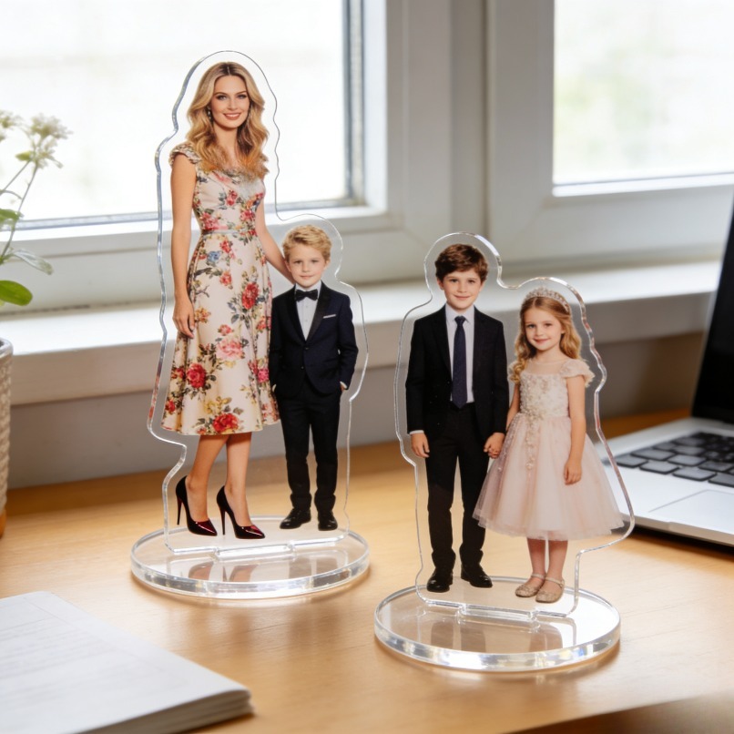 Personalized Engraved Gift - Индивидуальный 2D акриловый настольный сувенир с