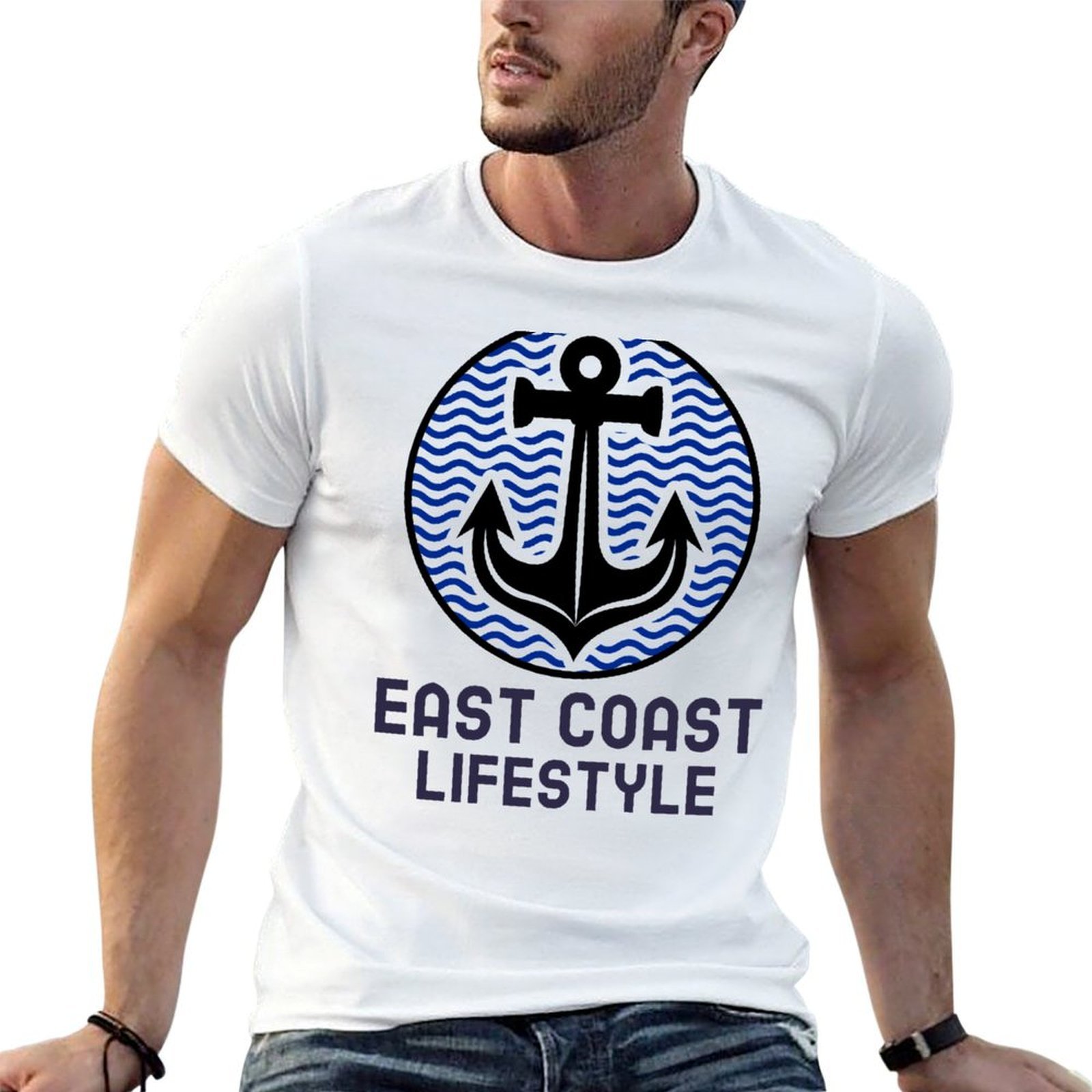 Luxury Lifestyle Gifts - Футболка East Coast Lifestyle, роскошный мужской