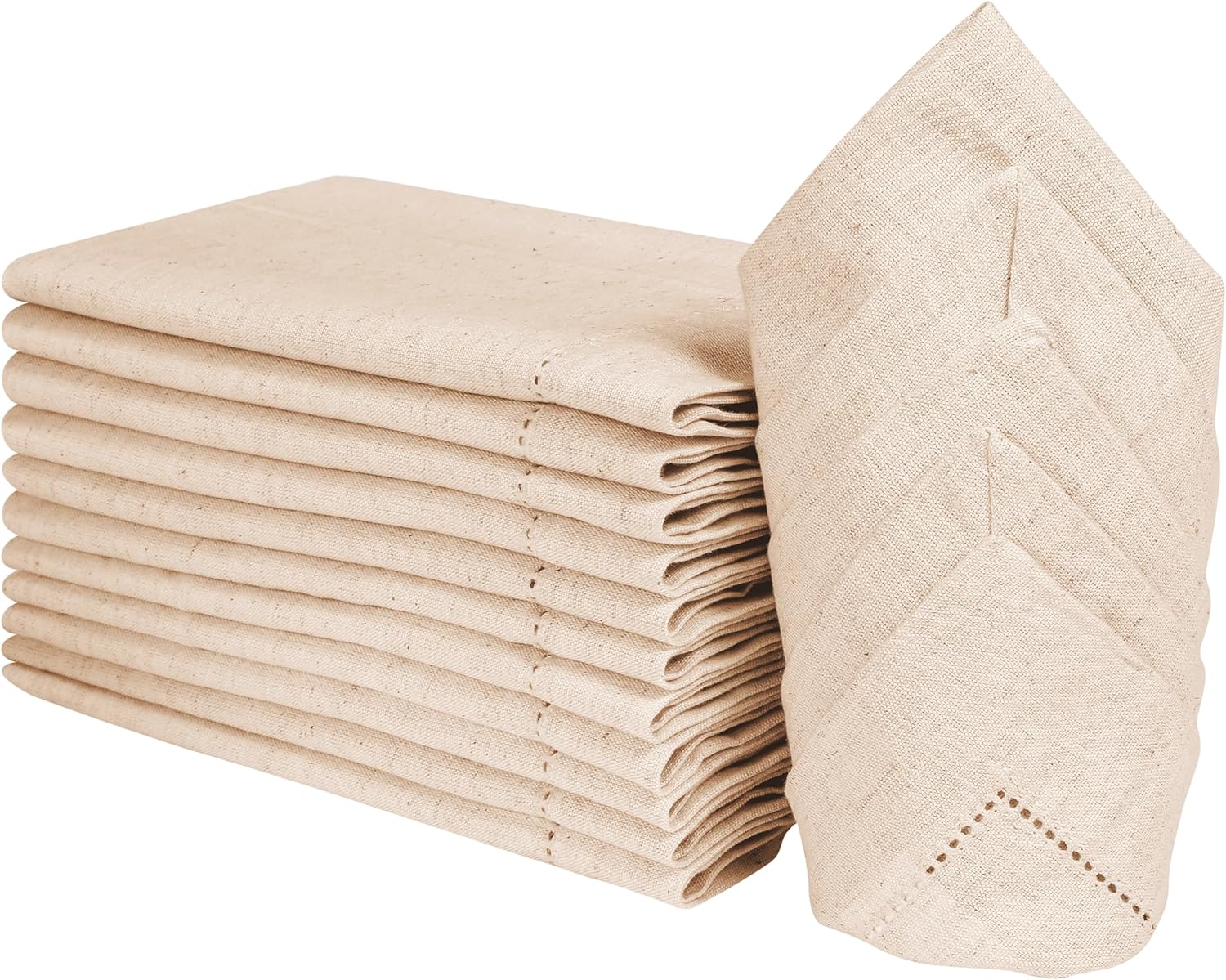 Linen Napkin Set - 1/5/10 шт. льняных салфеток цвета хаки