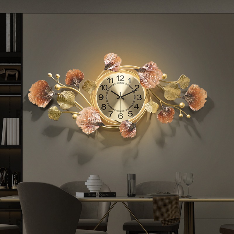 Luxury Lifestyle Aesthetics - Настенные часы в китайском стиле, креативные,