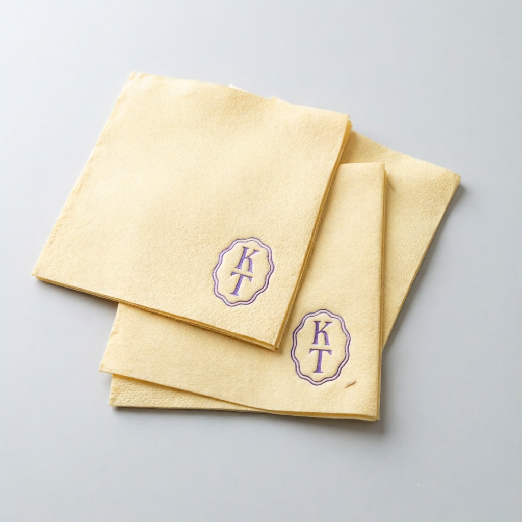 Linen Napkin Set - 50 шт. индивидуальных свадебных салфеток для