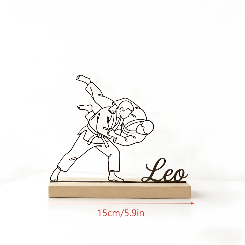 Деревянная статуэтка для дзюдо – обзор и цена Personalized Engraved Gift