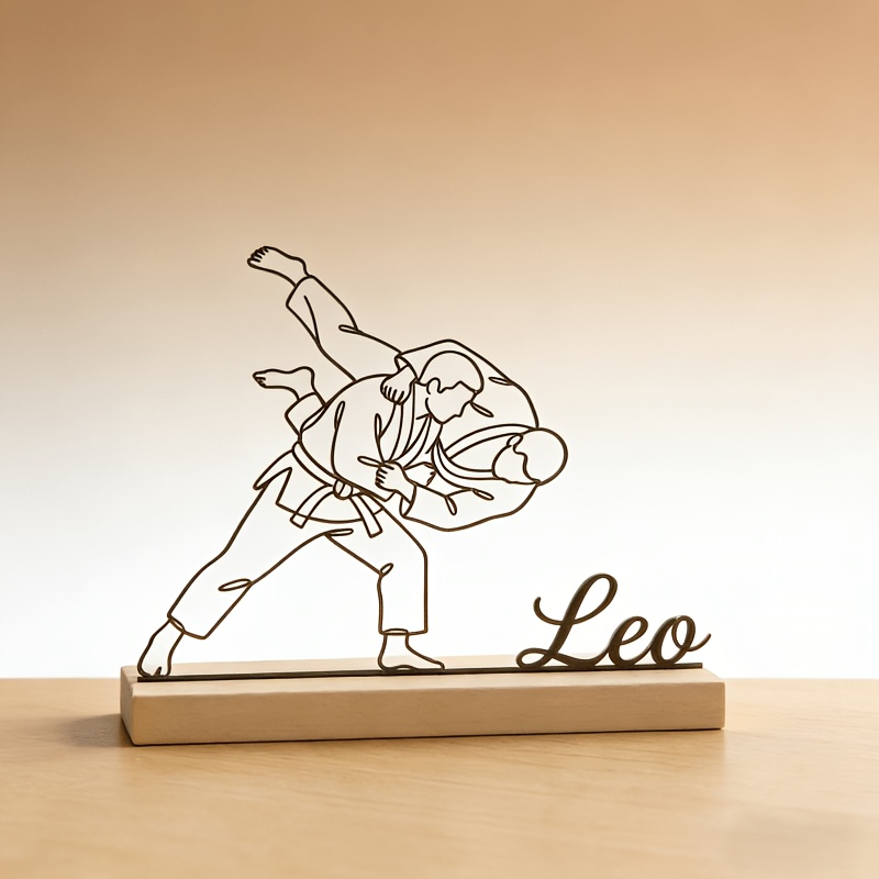 Деревянная статуэтка для дзюдо – обзор и цена Personalized Engraved Gift