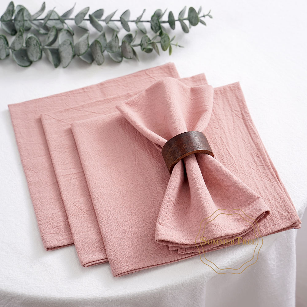 Набор из 24 многоразовых хлопк – обзор и цена Linen Napkin Set