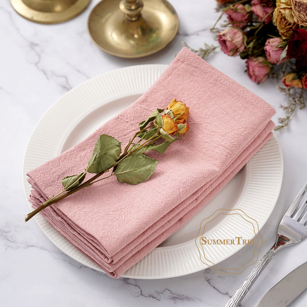 Набор из 24 многоразовых хлопк – обзор и цена Linen Napkin Set