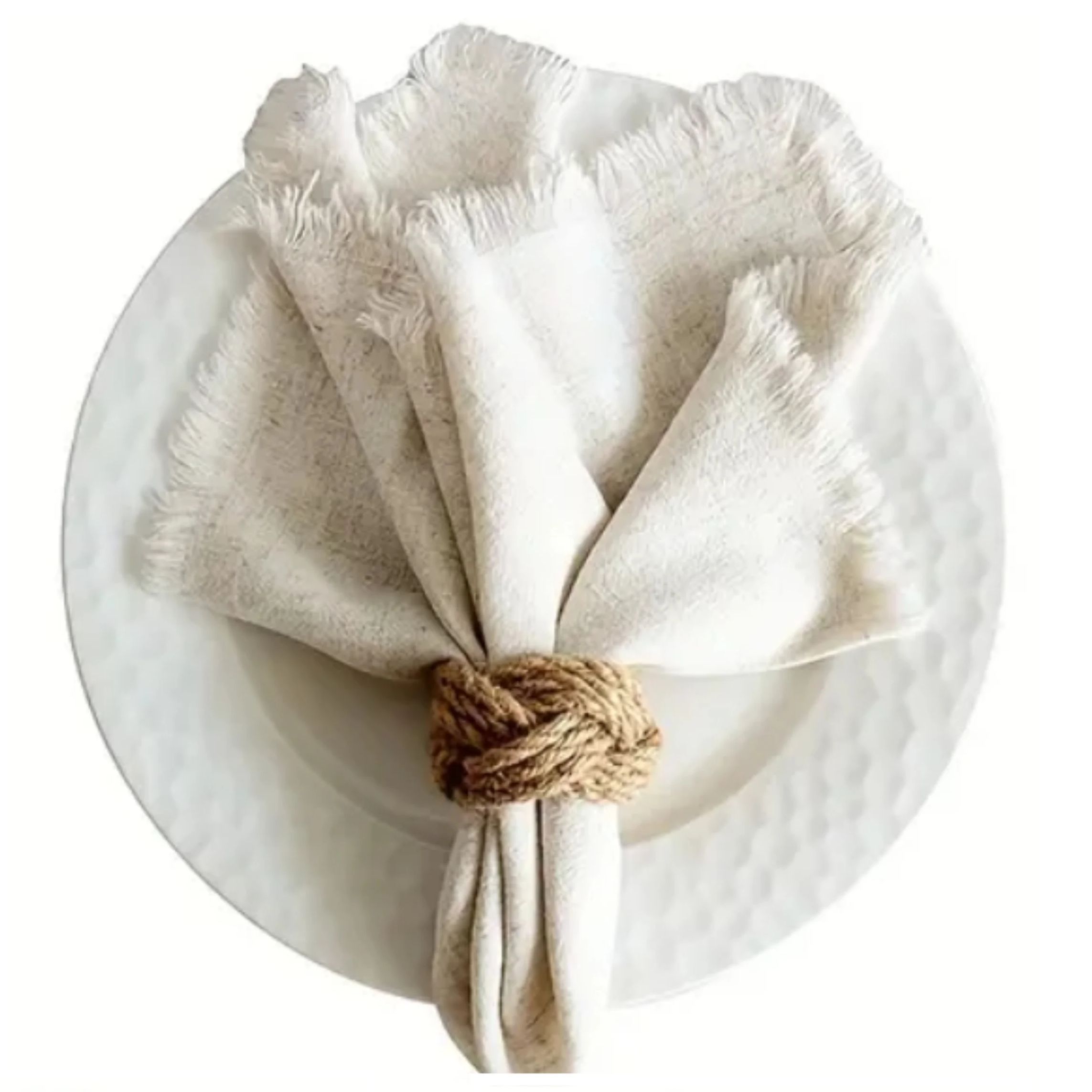 48 шт., набор льняных плетеных – обзор и цена Linen Napkin Set