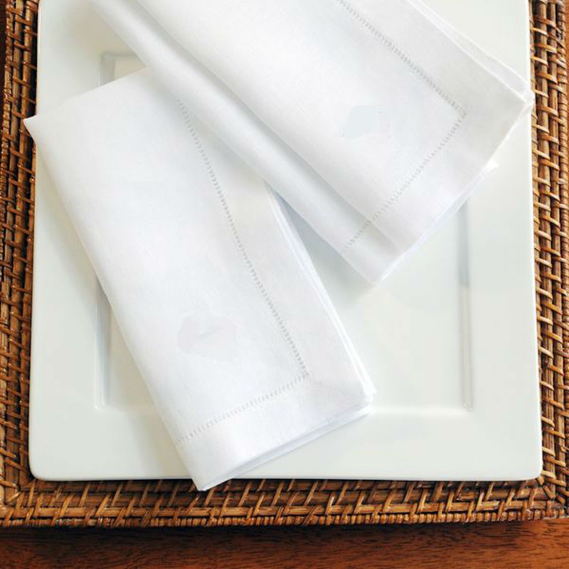 6 шт., Белые коктейльные салфе – обзор и цена Linen Napkin Set