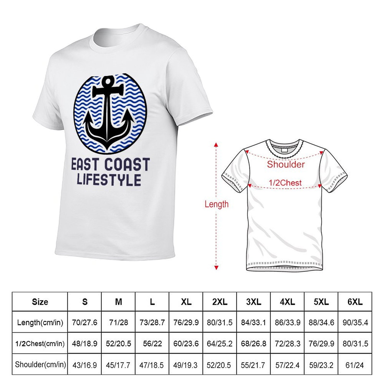 Футболка East Coast Lifestyle, – обзор и цена Luxury Lifestyle Gifts