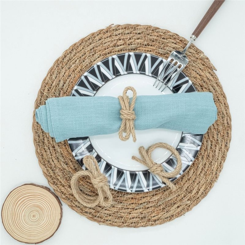 Набор из 12 льняных плетеных б – обзор и цена Linen Napkin Set